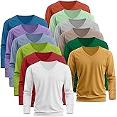 Velvelhall 12 Pack Men's Big and Tall Shirts