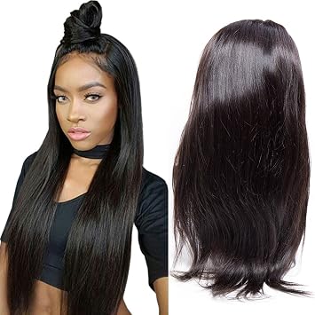 Maxine Hair Brazilian Virgin Human Hair Lace Front Wigs Glueless