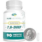 Pure Nootropics 7,8-DHF (7,8-Dihydroxyflavone) 25 mg, 90 Capsules