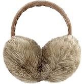 POXIMI Women Winter Earmuffs Girl Ski Adjustable Ear Covers for Cute Bow Ear Warmer Outdoor Earmuff Fleece Lining
