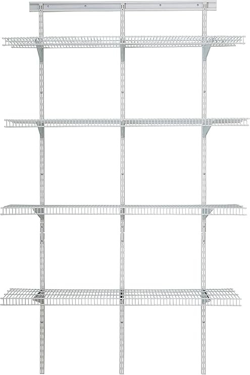 Amazon Com Closetmaid 2845 Shelftrack 4ft Pantry Organizer Kit