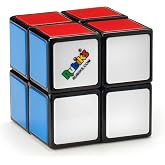 Rubik's Cube, The Official 2x2 Rubik's Cube, Mini Problem-Solving Brain Teaser, Classic Color-Matching Puzzle, Fidget Toy, Sensory Puzzle for Adults, Teens, Kids, for Ages 8 &amp; Up