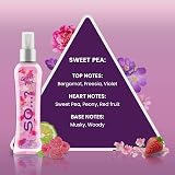 SO…? Body Mist Candy Floss Vanilla Sweet Pea 100ml Pack of 3 view 4