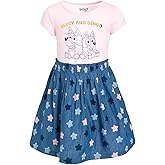 Bluey Bingo Girls Dress Toddler to Little Kid