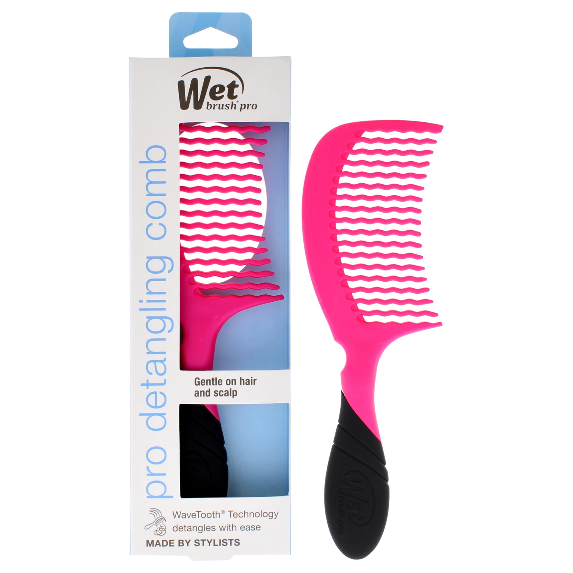 Wet Brush Pro Detangling Hair Comb, Purple, 320 g