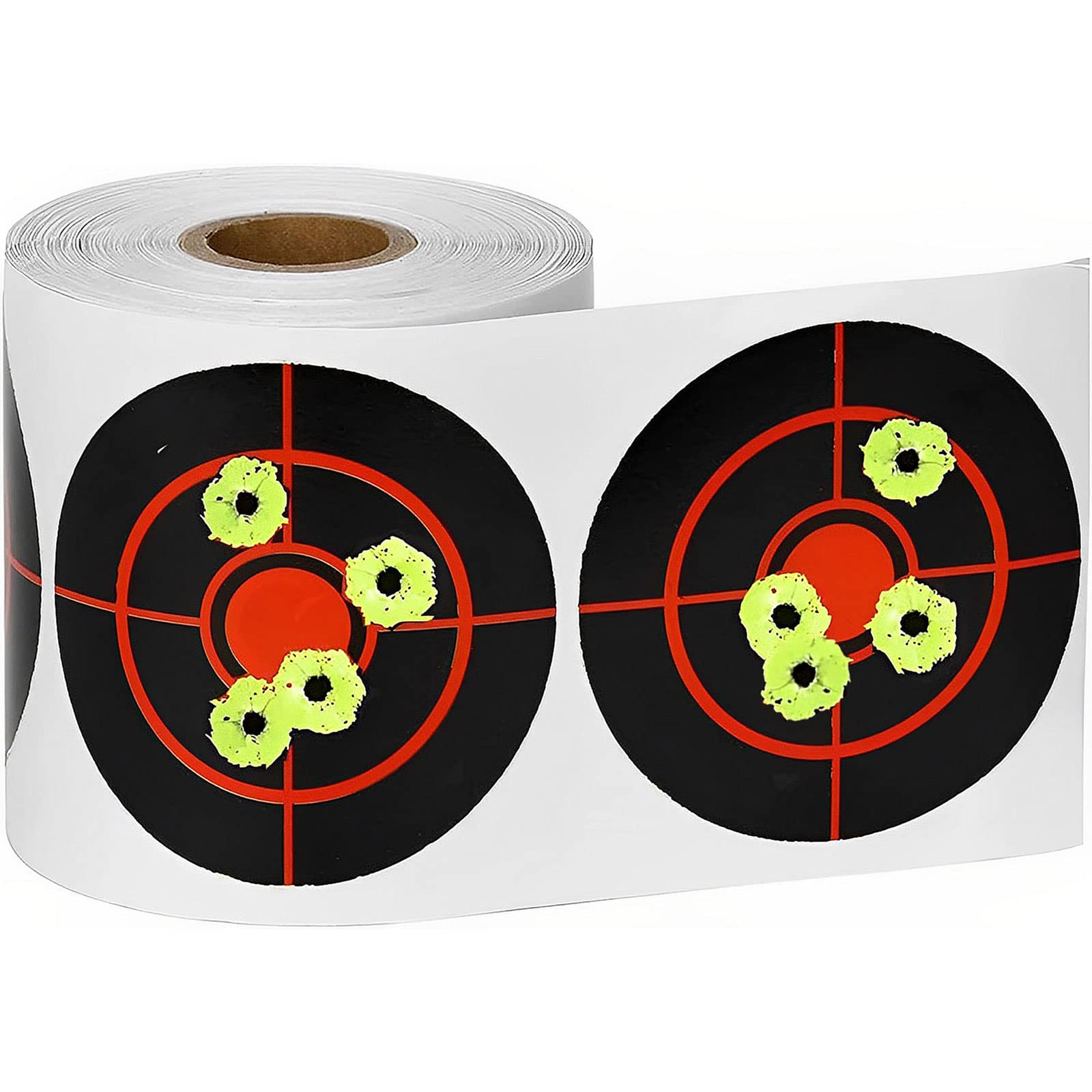 Splatter Target Stickers, 3 Inch Reactive Paper Targets, 250 Pcs
