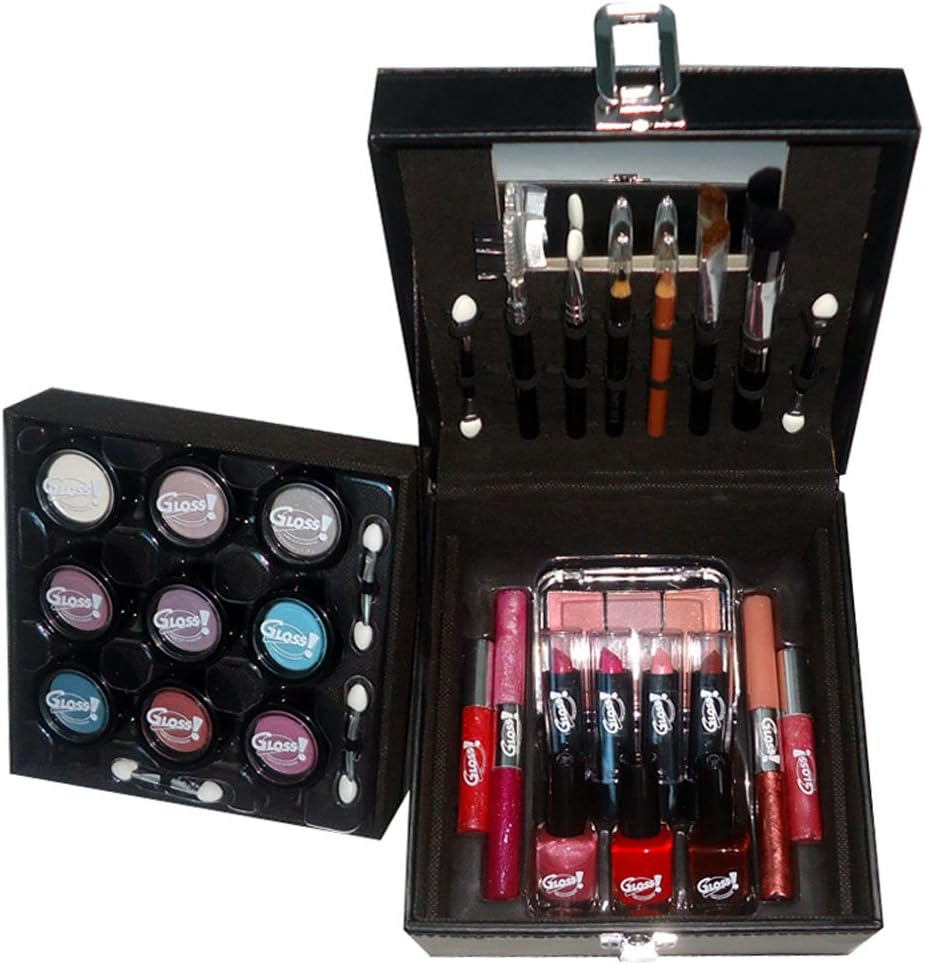 Gloss ! Make up & accessoires L0056Noir Mallette de Maquillage