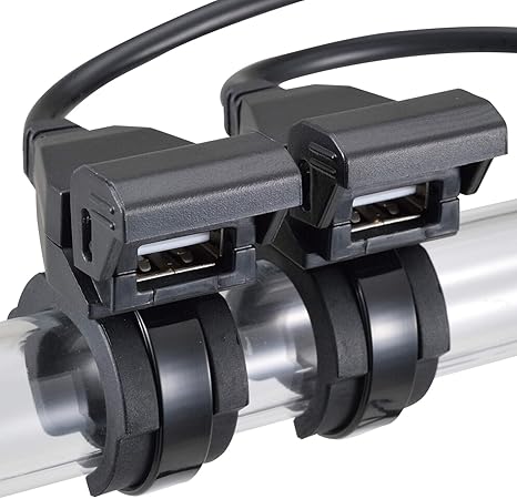 Amazon デイトナ バイク専用電源 Usbx2 Usb2口合計5v 2 1a 1口最大5v 2 1a 車 バイク 車 バイク