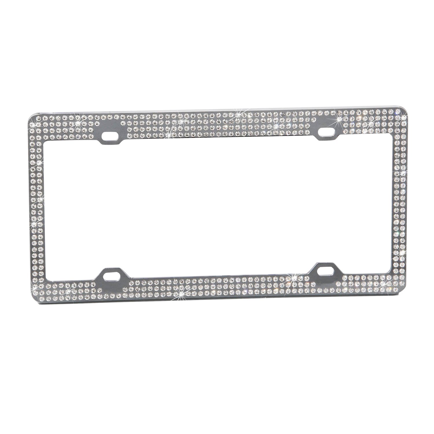 UFaves Diamante License Plate Frame with SevenRow