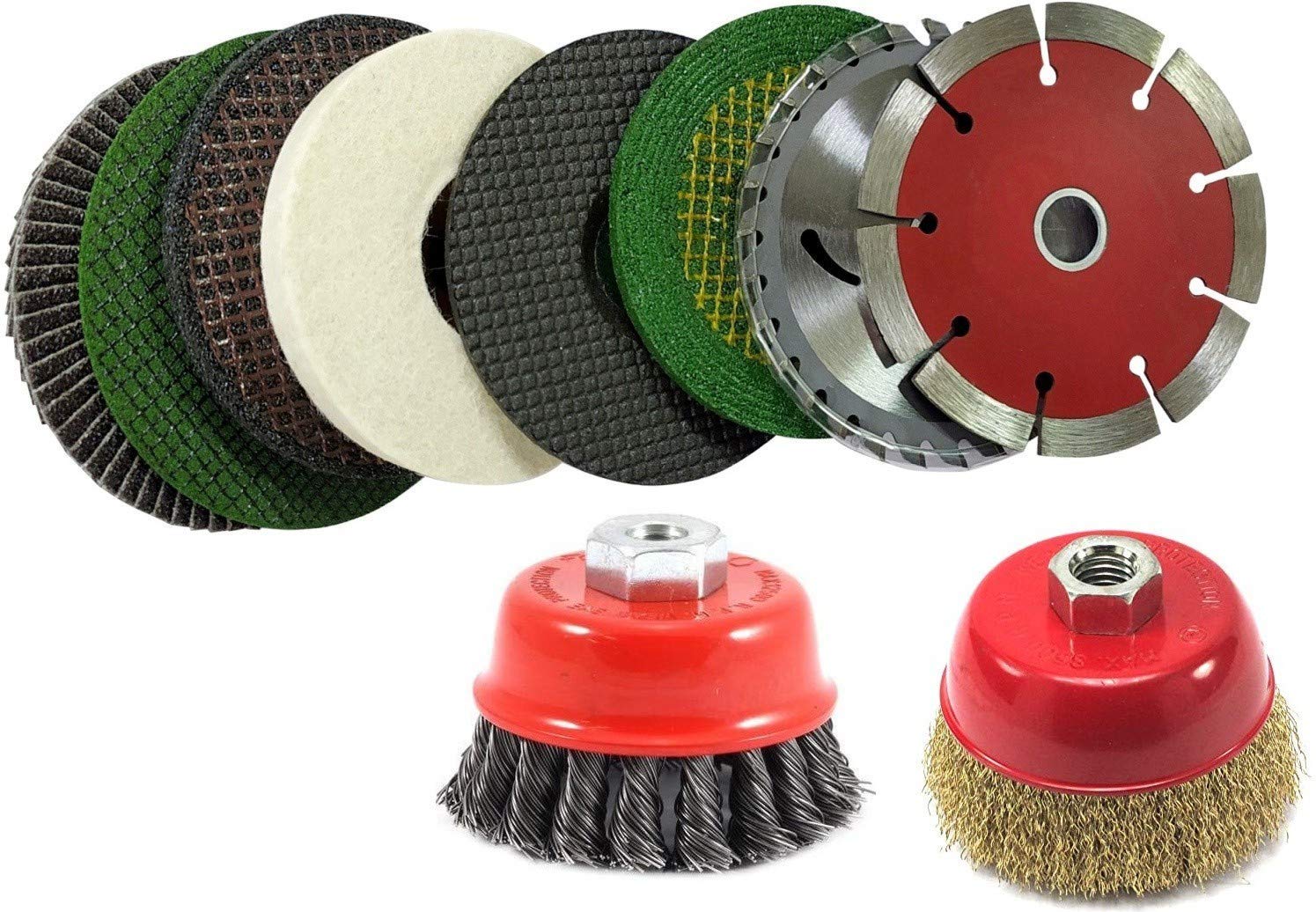 Inditrust Angle Grinder Accessories Wood & Marble Cutting Flap Discs
