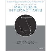 Matter and Interactions, Student Solutions Manual