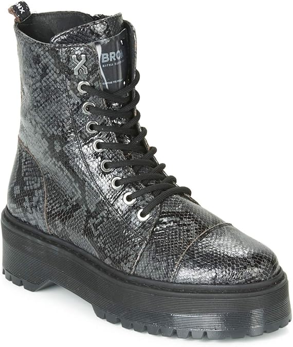 bronx chunky hiker boots