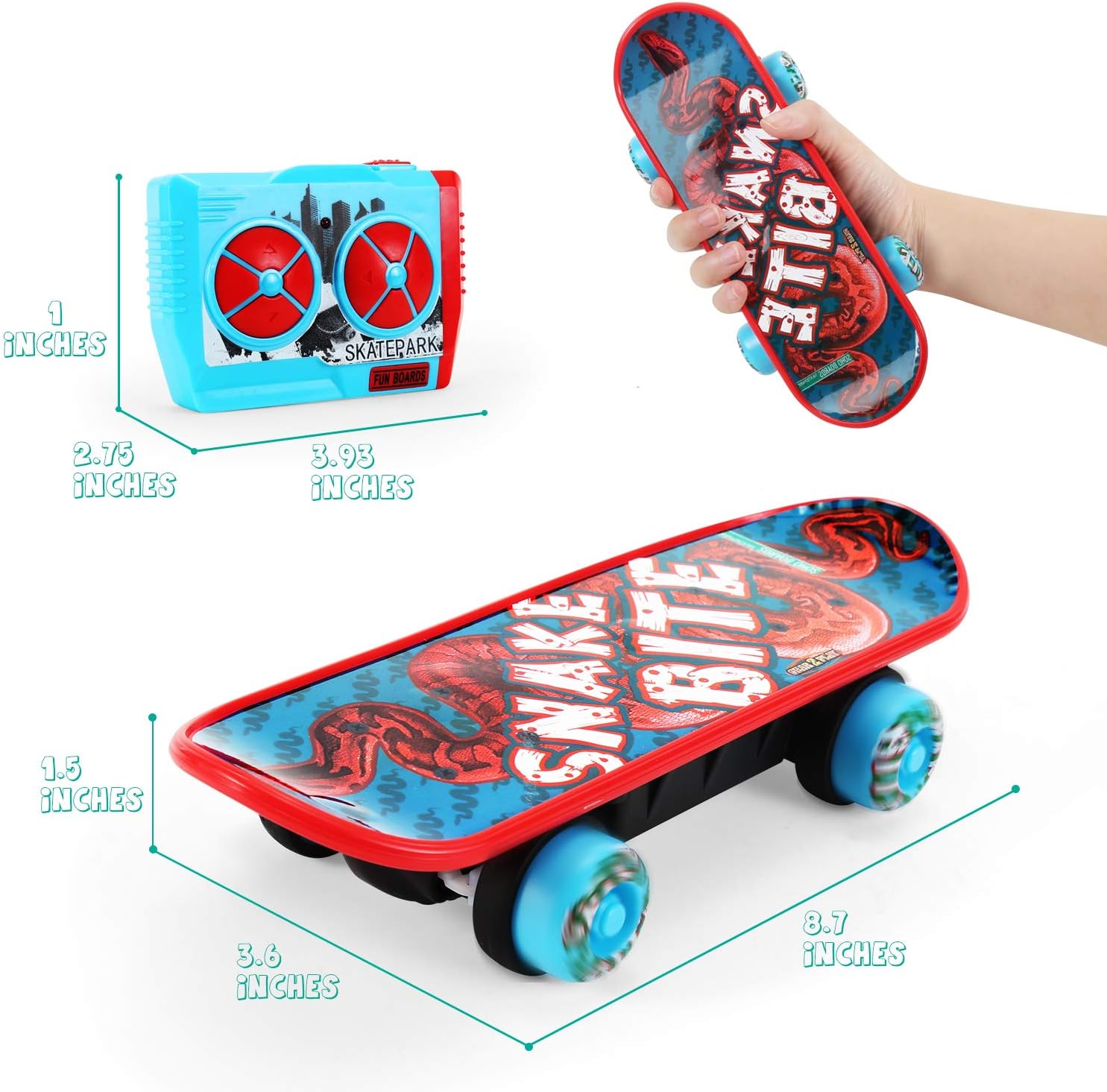 remote control skateboard toy