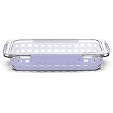 Ello Duraglass Baking Dish, 9x13-3Qt, Tropical Violet