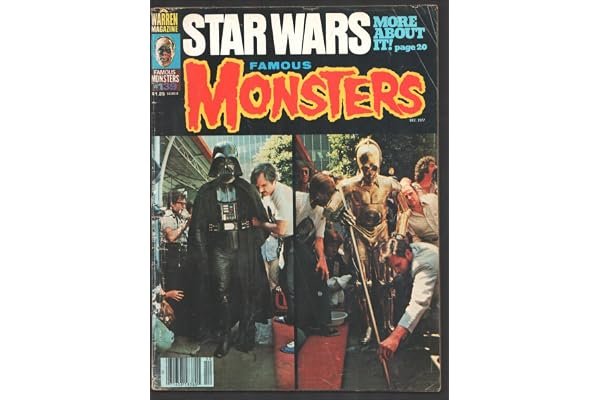 Famous Monsters Of Filmland #139 1977-Star Wars issue-Darth Vader -Invaders from outer space-Pix & info-G