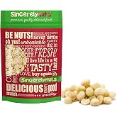 Sincerely Nuts - Raw Macadamia Nuts (5Lb Bag) | Delicious Buttery Flavor Perfect for Snacking | Kosher, Gluten Free &amp; High in Fiber | Keto, Vegan, Paleo