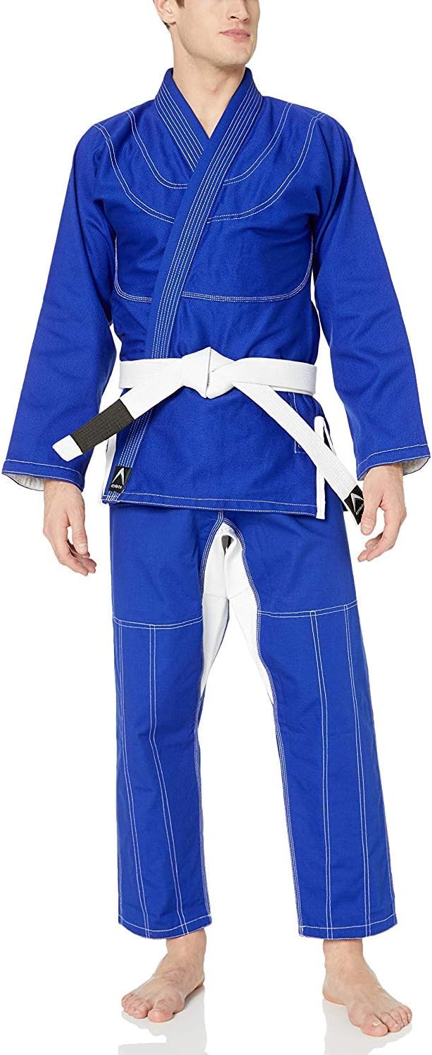 Athllete Jiu Jitsu GI Suitable for BJJ/Jiujitsu/Judo/Brazilian BJJ, with Preshrunk Fabric for Men & Women