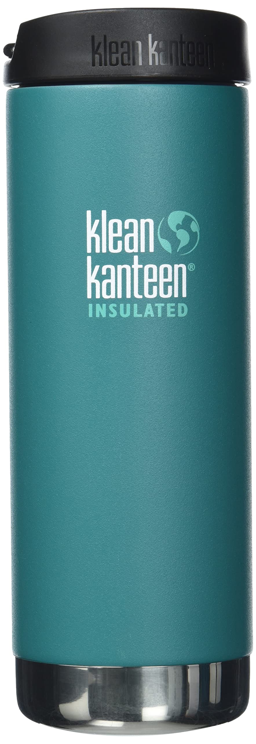 Klean Kanteen Unisex - Adult TKWide VI Water Bottle, Emerald Bay (Matte) 473ml