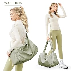 Small Gym Bag with Shoe Compartment, Workout Sport