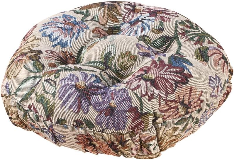 Tapestry Bar Stool Cushion โ Padded Cover for Extra Comfort โ 14โ dia.