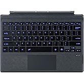 Type Cover for Microsoft Surface Pro 7+ Pro 7 Pro 6 Pro 5 Pro 4 Pro 3 Generation Portable Slim Wireless Keyboard with Touchpa