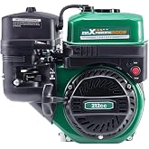 maXpeedingrods 7HP 212cc Gas Engine, 4 Stroke OHV Horizontal Shaft | Shaft 3/4" (19mm) Diameter, Shaft 3/16" Keyway Gasoline Engine for Go-Karts Compressors Lawn Mowers Water Pumps