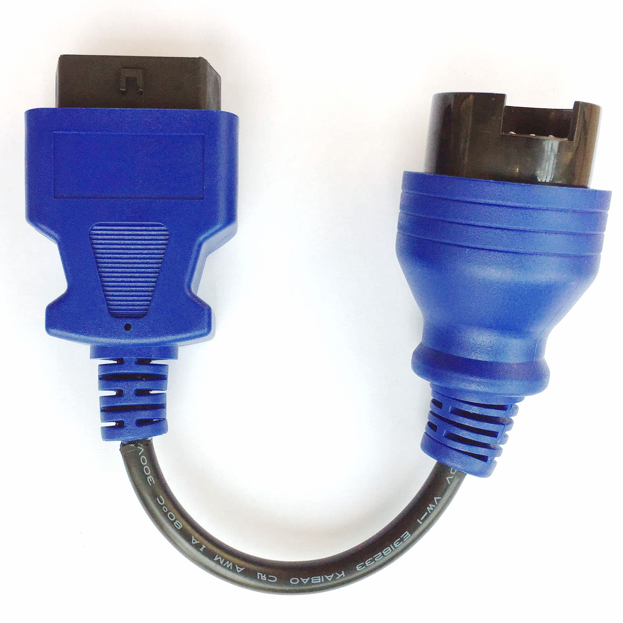 OTKEFDI 38Pin OBD Adapter to 16Pin OBDII Cable Truck Diagnostic Connector