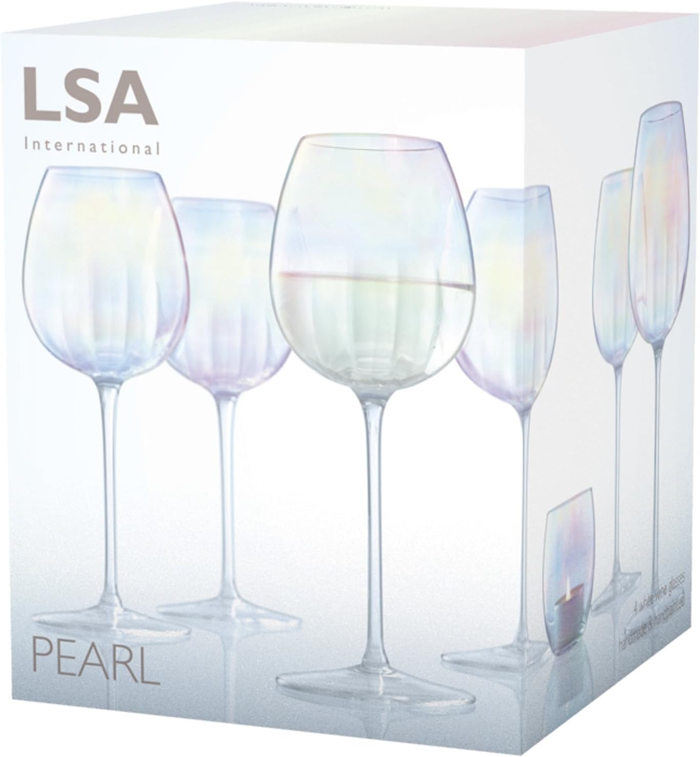 mother of pearl wine glasses