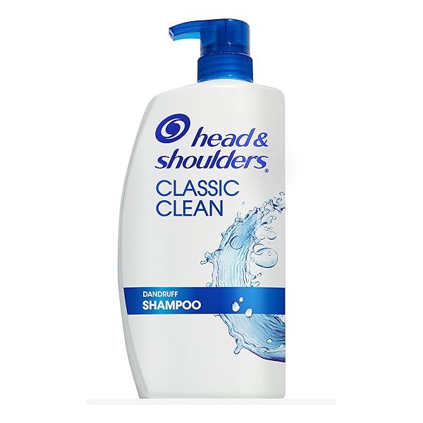HEAD AND SHOULDERS CLASSIC CLEAN DAILY-USE ANTI-DANDRUFF PARABEN FREE SHAMPOO, 32.1 FL OZ
