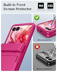 ATATOO for Motorola Razr 2024 Wallet Case with Card