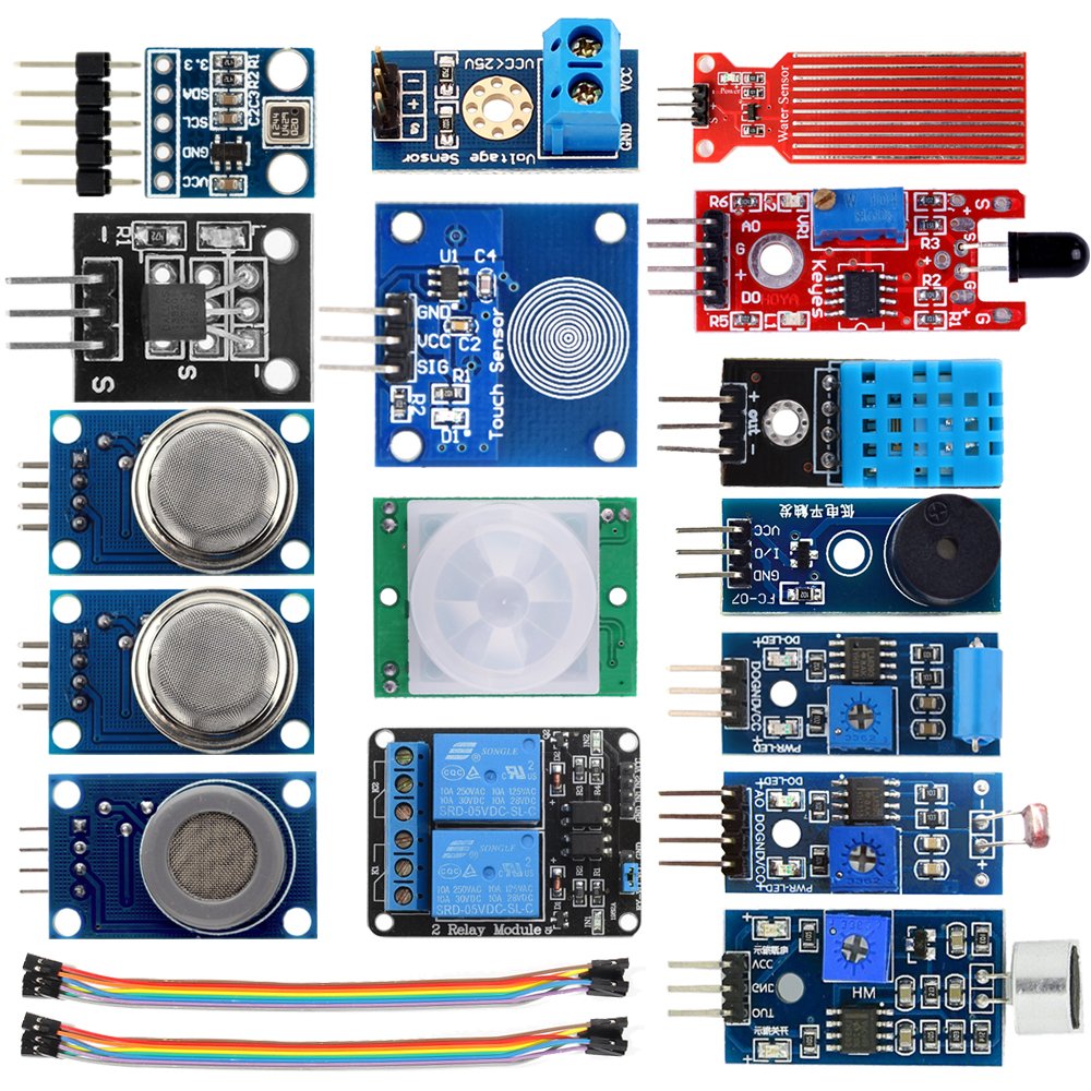 KOOKYE 16 in 1 Smart Home Sensor Module Kit für: Amazon.de: Computer &  Zubehör