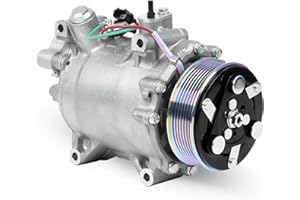 SAYNO CO 4920AC, A/C Compressor with Clutch Compatible with 2007-2015 Honda Civic CRV & Acura ILX RDX, Air Conditioning Compressor Replacement Part | New, OE: 38810RWCA03, 38810RZYA0, 138900R5AA02, etc.