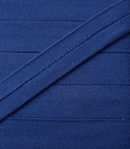 Großhandel für Schneiderbedarf 3 m Jersey Einfassband Trikot elastisch 20 mm vorgefalzt royal blau