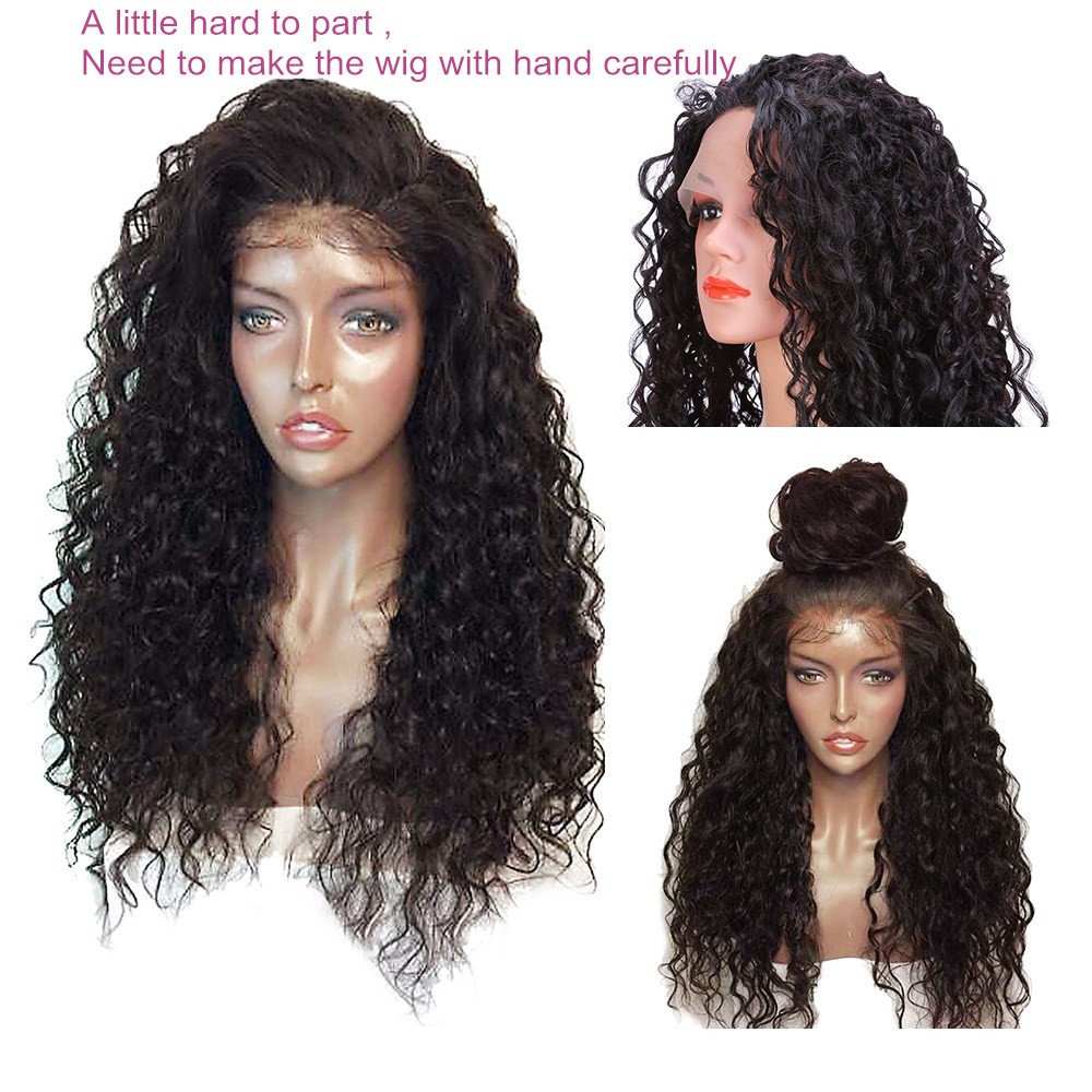 Skm Lace Front Wigs For Black Women Fashion Women Long Curly Wigs
