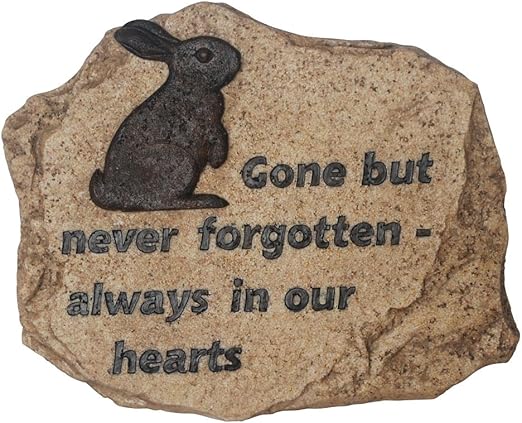 rabbit memorial stone