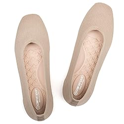 Frank Mully Womens Square Toe Flat Shoes