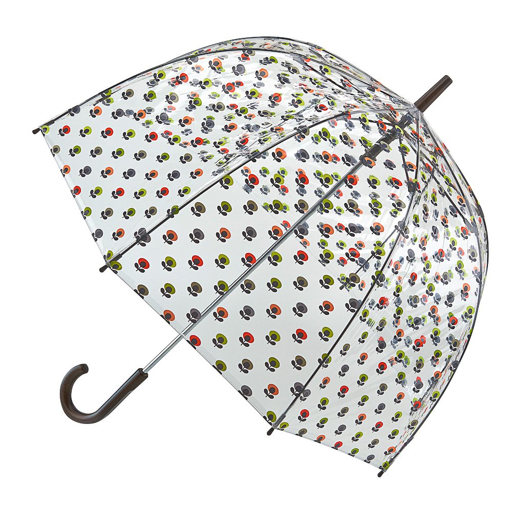 Orla Kiely Birdcage 2 Stick Umbrella, 94 cm, 1 L, Mini Multi Flower Oval