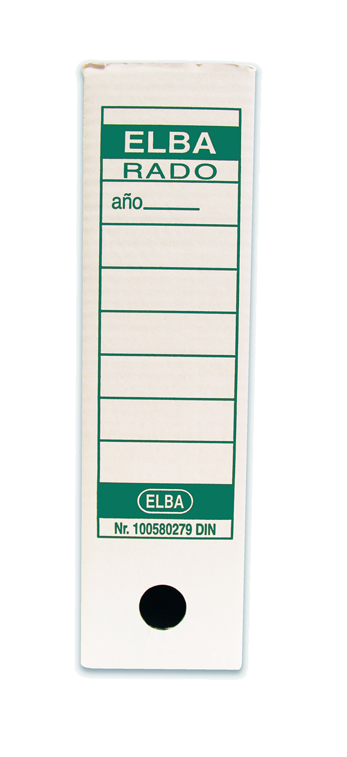 Elba 100580279 – Box of 50 Boxes File Final, microflute Cardboard, A4