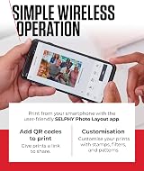 Canon SELPHY CP1500 Compact Photo Printer Wireless USB-C SD Card Connectivity view 5