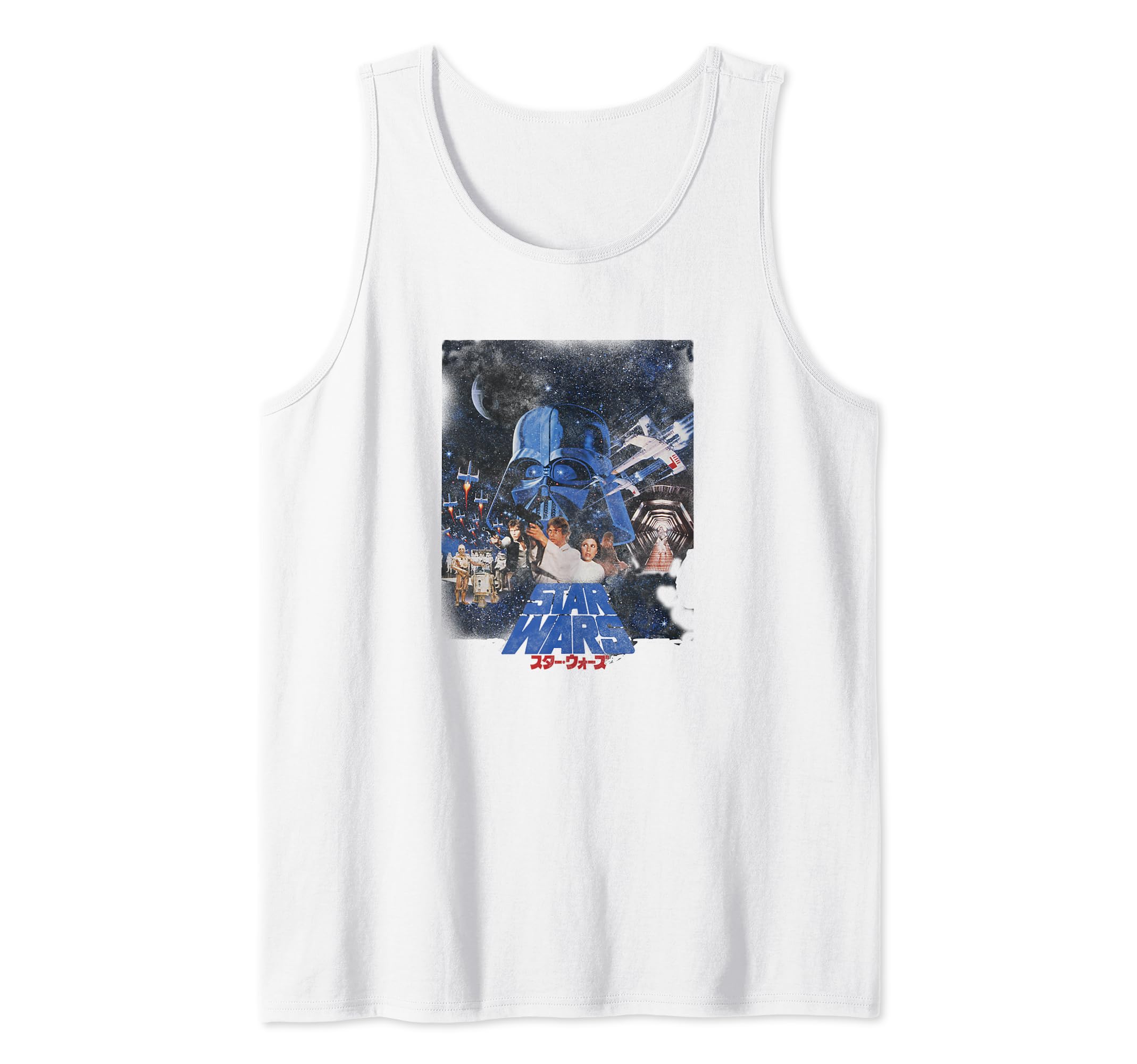 Star Wars Retro Classic Star Wars Poster Tank Top