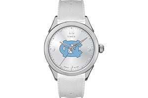 Timex Tribute Women's Collegiate Athena 40mm Watch - North Carolina Tar Heels with Silicone Strap
