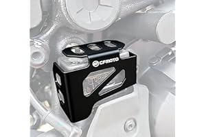 TT719 Rear Brake Reservoir Guard Protector Cover Compatibile with CFMOTO Ibex 450/450SS/450NK/450CL-C 2023 2024 2025,Stainles