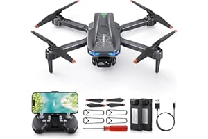 T29 Foldable Drone with Camera for Kids - Drones for Adults with 1080P HD Live Video, RC Quadcopter with 24mins Flight for Be