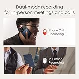 Plaud Note AI Voice Recorder 64GB Navy Dual-Mode 112 Languages Transcribe view 3
