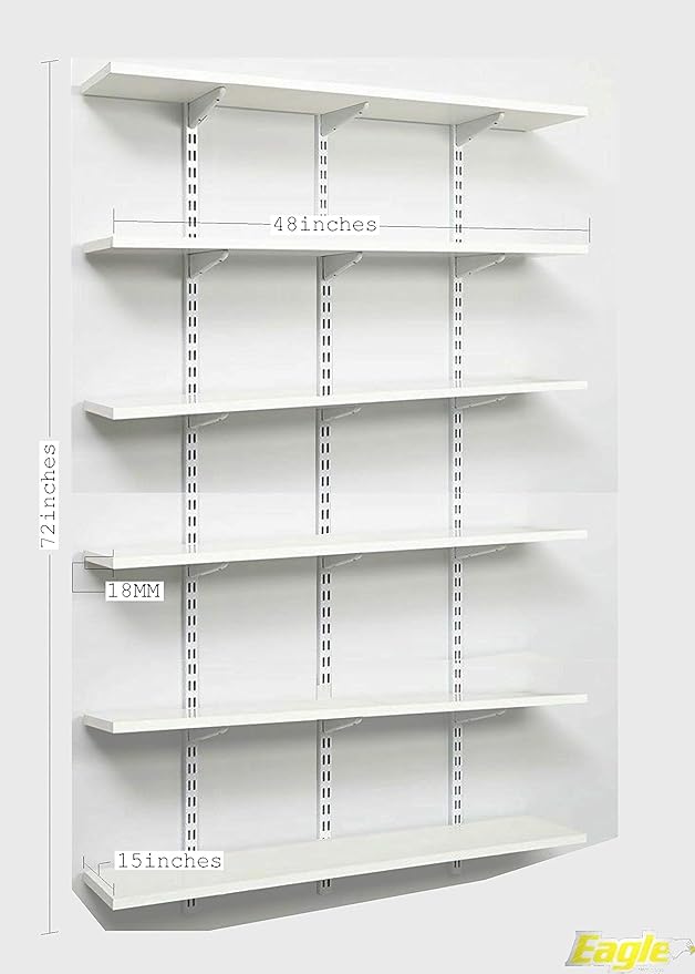 Eagle Adjustable Multipurpose Storage Rack with 6MDF(18mm) Shelving