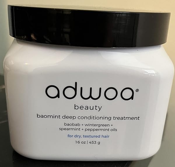 ADWOA BEAUTY BAOMINT™ DEEP CONDITIONING TREATMENT 16 OZ/ 453 G