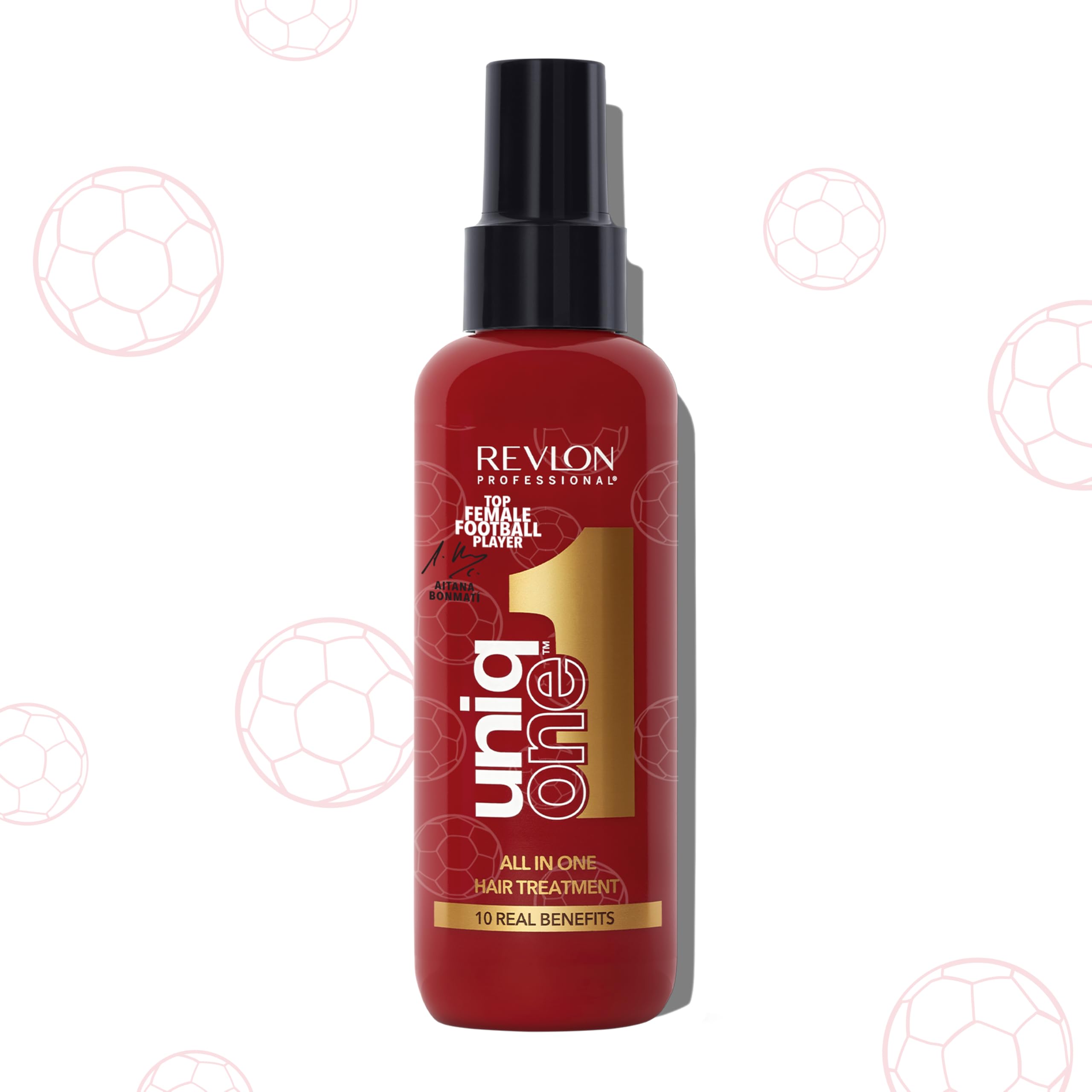 Revlon Professional UniqOne™ Aitana Bonmatí Limited Edition Hair Treatment, Multi-Benefit Leave-In Hair Treatment, 150ml