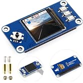Waveshare 1.3inch IPS LCD Display HAT, Compatible with Raspberry Pi Zero/Zero W/Zero WH/4B/3B, 240x240 Pixels, SPI Interface