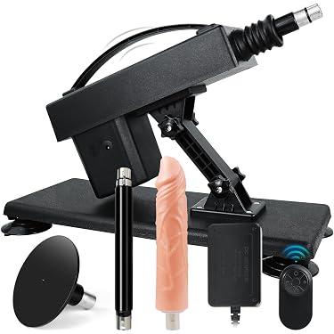 thumbnail image 2 of SENSUA Electric Sex Machine For Women - 50W Motor, 450 Thrusts/Min, Adjustable Angle, Includes 5 TPE Dildos 2 of 5