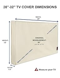 iBirdie Outdoor TV Cover 28 to 32 inch